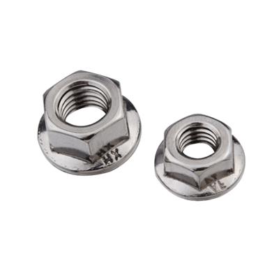 China Retail Industry Carbon Steel Zinc Unf Flange Nuts Manufacturer for sale