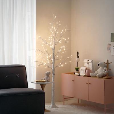 China Indoor LED Tree Light USB 3FT/4FT/5.5FT Christmas Table Top Warm White Simulate Twig Decoration Branch LED Christmas Lights Tree Lights for sale