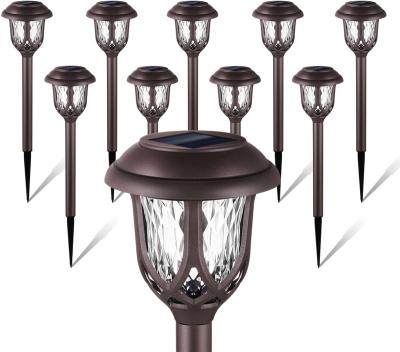 China Direct Factory Wholesale LED Solar Powered Garden Lights Outdoor Lawn Pathway Lamp for sale