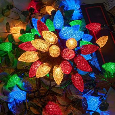 China 2023 Hot Sale Water Drop Christmas String Lights Christmas Lights Replacement Bulb Christmas Decoration Supplies for sale