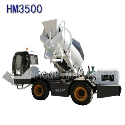 China Construction Industry 3.5M3 MIXED CONCRETE BY MOBILE BATCH CONCRETE MIXER MACHINE SELF LOADING MIXER FROM CHINA SUPPLIER for sale