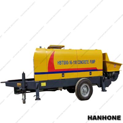 China Construction worksÂ   BIG CAPACITY 1000M DISTANCE CEMENT CONCRETE PUMP TRANSPORT MACHINE 5 INCH FLANGE PIPE CONCRETE PUMP for sale