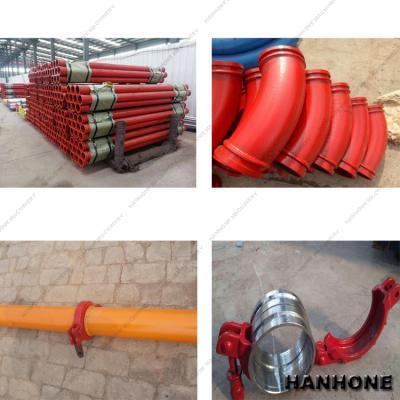 China Construction worksÂ   CHEAP PRICE DIAMETER 125MM TRANSPORT PIPELINE CONCRETE PUMP ON SALE for sale