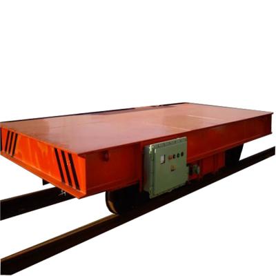 China Frequently Transfer Accurate Stopping Electric Rail Transfer Trolley for sale