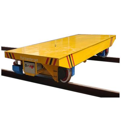 China Transportation 12 Years Manufacturing Experience Electric Flat Rail Car Factory for sale