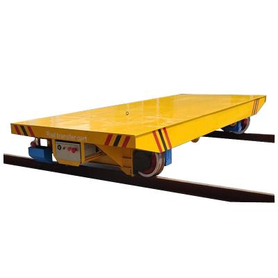 China Overseas Third Party Service Heavy Duty Electric Transfer On-Rail Transfer Trolley for sale