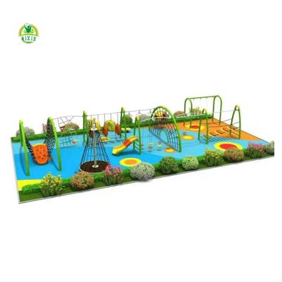 China Kindergarten Park Playground Commercial Outdoor Kids Climbing Frame Outdoor Climbing Playground for sale