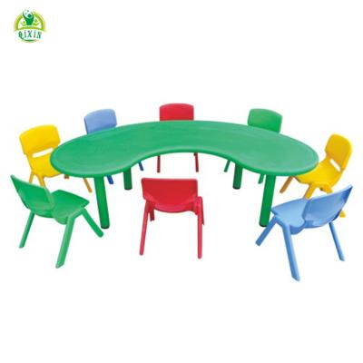 China Modern Colorful Kids Playroom Furniture Kids Study Chair And Table For Party for sale