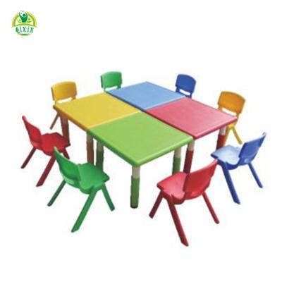 China Modern Colorful Kids Table Party Chairs And Tables And Chair Set Kindergarten Furniture for sale