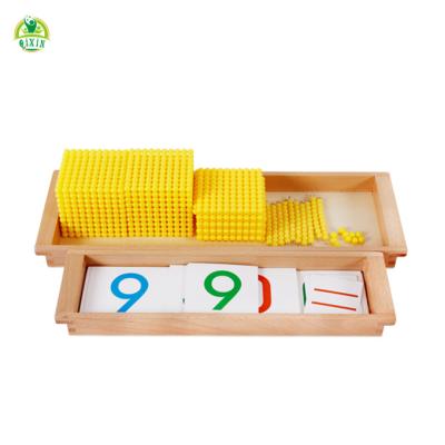 China intelligence development toys educational montessori language wooden materials for sale