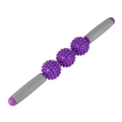 China Hot Product Wholesale High Elasticity Natural Rubber Body Home Gym Accessories Fitness Equipment High Quality Massage Stick for sale