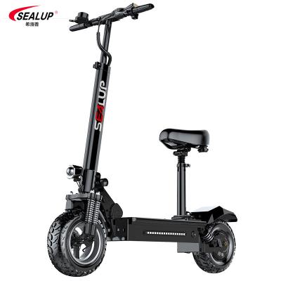 China 2021 SEALUP unisex 500W/1000W motor outboard off road elektro scooter with seat for sale