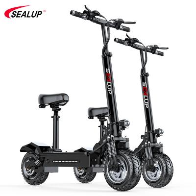 China SEALUP Q7 Electric Scooter 2 Wheels Unisex High Speed ​​Adult Electric Tire Off-Road Folding Scooter China Price for sale