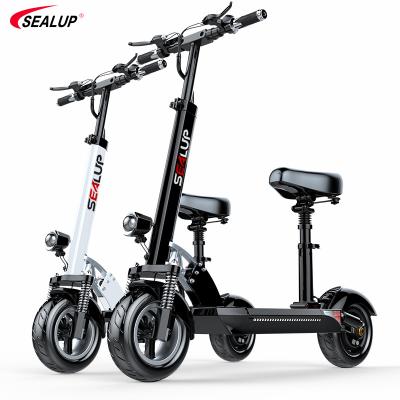 China SEALUP China 40-50km Electric Kick Scooter 1000W Unisex Electric Scooter With Speed ​​Display Electric Scooter Adult Q8 for sale