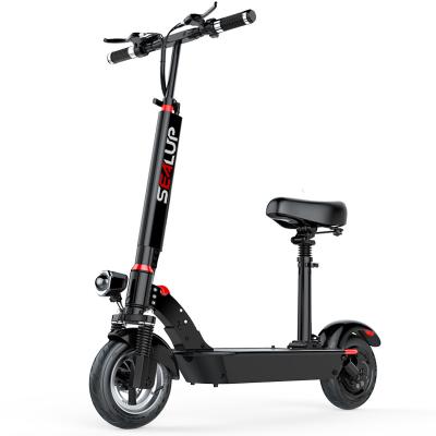 China 2021 New Design Unisex Foldable Electric Scooters For Adult Two-wheel Scooter Lithium Battery High Speed ​​With Seat 400W, 500W 36V, 48V for sale