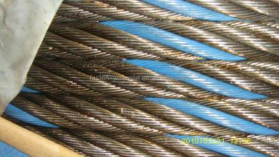 China Blue Rope Wire Steel Wire Rope for sale