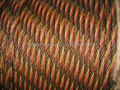 China yellow rope wire rope for sale