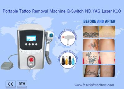 Cina Sgs 1064nm 532nm Laser Tattoo Removal Machine per la rimozione delle macchie degli occhi in vendita