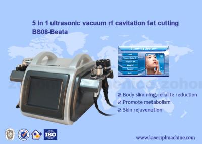 China 40K Cavitatie Multipolaire RF Vacuüm Ultrasone Body Slimming Machine Te koop