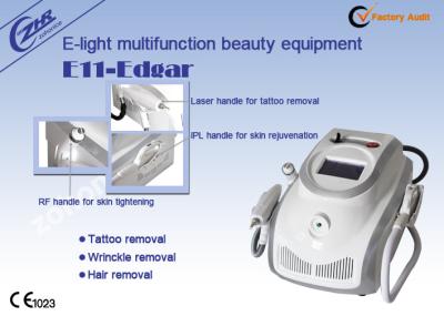 China 1mhz Rf Ipl Laser Permanent Hair Removal Tattoo Removal Machine Ac220v 50hz for sale