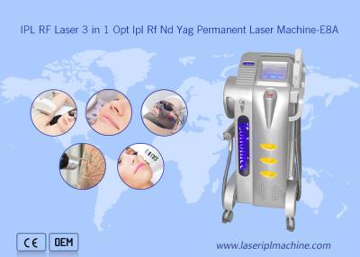 China Rf-de Laserodm van Nd Yag opteert Verwijdering van het de Machine de Professionele Pijnloze Haar van Shr Ipl Te koop