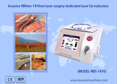 중국 섬유 레이저 지방 감소 가지고 다닐 수 있는 다이오드 레이저 기계 980nm 1470nm 광학 레이저 판매용