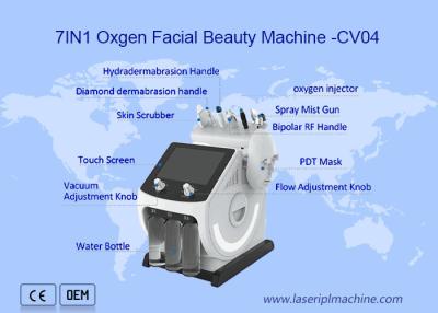 China 7 em 1 oxigênio de Hydrafacial Aqua Peeling Machine Portable Water à venda