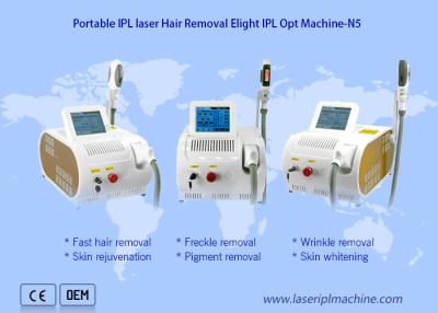 China Máquina portátil da remoção do cabelo do laser de Shr para a remoção do ponto do tratamento da acne à venda