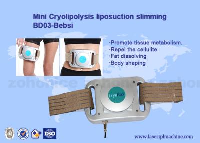 China Máquina gorda de Cryotherapy da máquina das almofadas do mini gelo home de Cryolipolysis do dispositivo da beleza do uso à venda