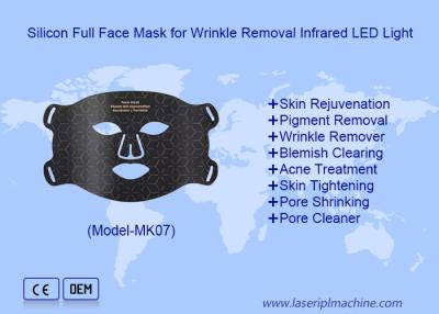 Chine Utilisation à domicile La thérapie par lumière LED Rajeunissement de la peau Resserrer le masque facial à LED en silicone à vendre