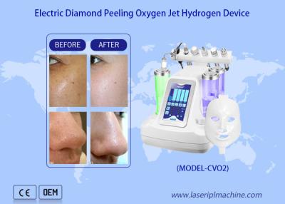 Chine Nettoyage en profondeur du visage avec de l'eau, un jet d'oxygène, une peau à jet d'oxygène, une machine de peeling hydraulique, une dermabrasion à jet d'oxygène, un nettoyage en profondeur de la peau. à vendre