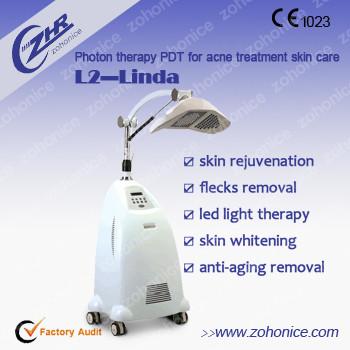 China 7 Color Photon Led Skin Rejuvenation Machine For Skin Whitening for sale