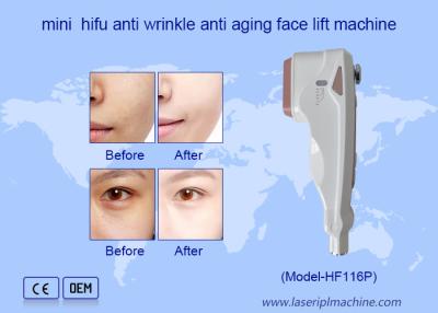 Chine Utilisation à domicile HIFU soins du visage élimination des rides rajeunissement de la peau machine de lifting du visage à vendre