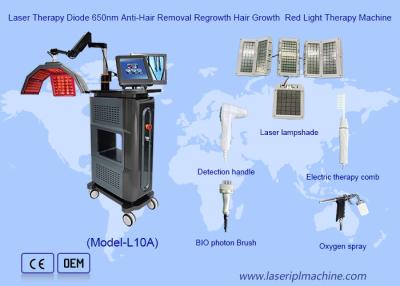 China Lasertherapie Rood Licht Therapie Machine Diode 650nm Anti Hair Removal Hergroei Haar Groei Te koop