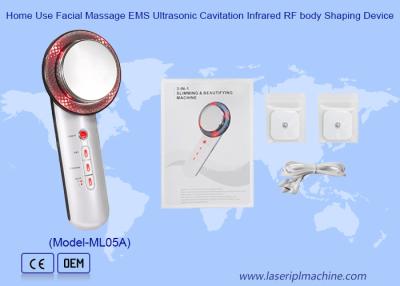 China Home Use Facial Massage Ems Ultrasonic Cavitation Infrared Rf Body Shaping Device for sale