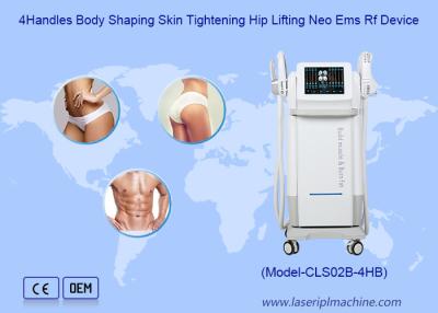 China 4 Mãos Formação do corpo Aprietação da pele Elevação de quadril Neo Ems Rf Dispositivo de estimulação muscular à venda