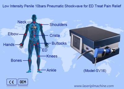 China 2000000Shoots Erectiestoornissen Ed Luchtdruk Radiële schokgolftherapie machine Te koop