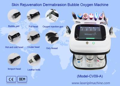 China Skin Rejuvenation Microdermabrasion Bubble Oxygen Rf Hydro Aqua Peel Machine for sale