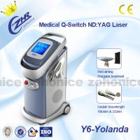 China Máquina portátil da remoção da tatuagem do laser com de alta energia para a beleza da dermatologia à venda