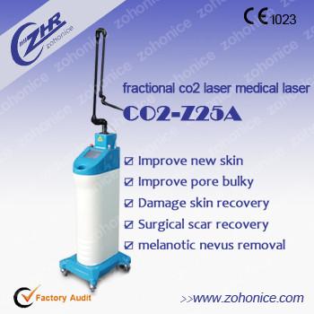 China Sealed Off Fractional Co2 Laser Machine For Scar Removal With LCD Display for sale