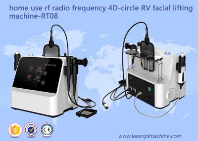 China Household RF Beauty Equipment 4D - Circle RV Facial Lifting Machine for sale