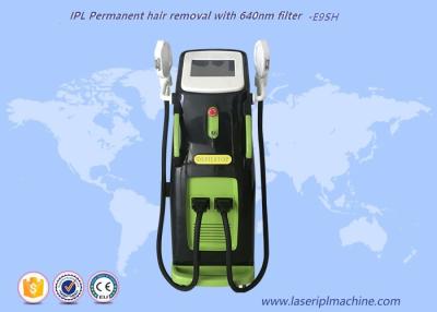 Cina 2 in 1 attrezzatura permanente E9sh di bellezza di Shr della macchina di depilazione del laser di IPL in vendita