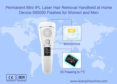 China Handheld Permanent IPL Beauty Machine Ice Cool Skin Rejuvenation 1 Year Warranty for sale