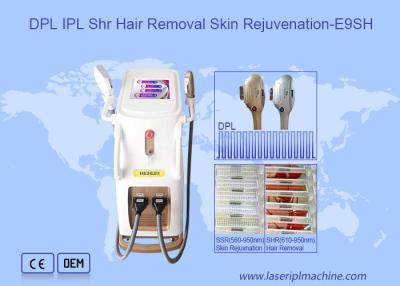 China 1200W DPL IPL SHR Laser Hair Removal Skin Tightening Beauty Machine for sale