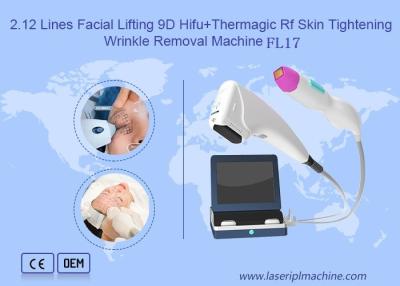 China 12 linhas máquina portátil de levantamento facial de 9D Hifu à venda