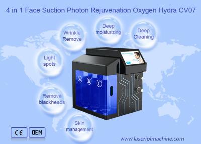 Cina 4 in 1 imbiancatura facciale dell'ossigeno di ringiovanimento del fotone di aspirazione del fronte in vendita