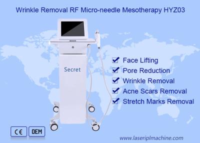 China Portable Intracel Fraktionswrinkle Removal Rf Mikronadelmaschine zu verkaufen