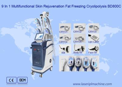 Chine 40K laser Cryo de la cavitation rf Lipo amincissant la machine à vendre