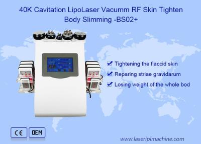 Cina Macchina di cavitazione del corpo di vuoto rf Lipolaser 40khz in vendita