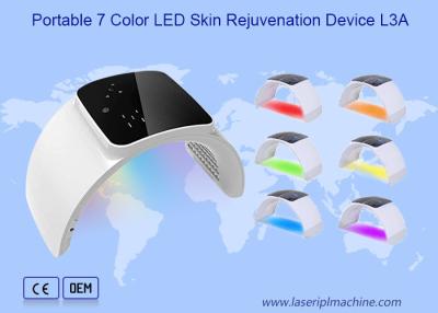 China Detachable 7 Color ABS 30W Led Photon Therapy Machine For Skin Care for sale